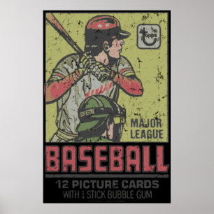 Baseball Cards 1 Poster