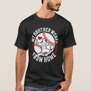 Baseball Catcher Sister Funny Baseball Catcher Sis T-Shirt