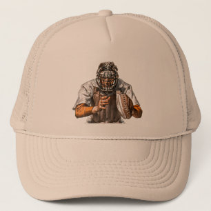 Baseball Catcher Trucker Hat