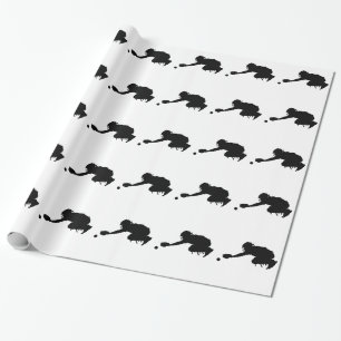 Baseball Catcher Wrapping Paper