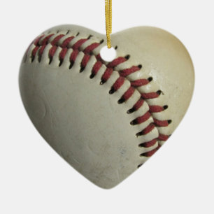 Baseball Ceramic Ornament