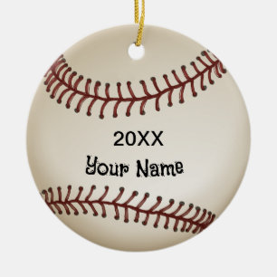 Baseball   ceramic ornament