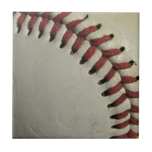 Baseball Ceramic Tile (Front)