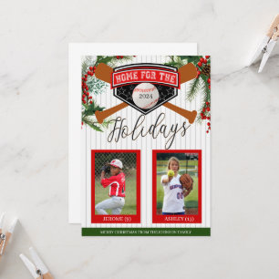 Baseball Christmas Card