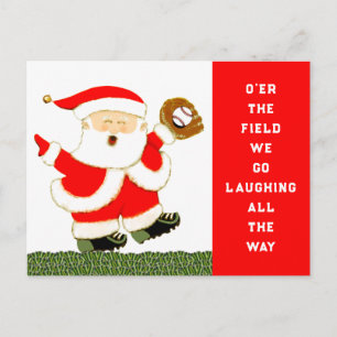 Baseball Christmas cards