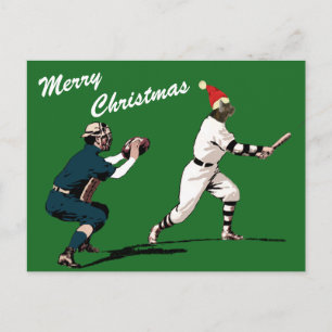 baseball christmas cards