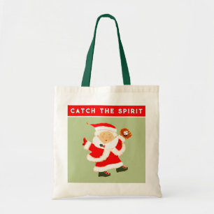 Baseball Christmas gift bag