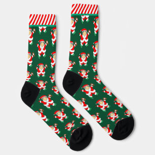 Baseball Christmas Holiday Socks