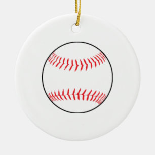 Baseball Christmas Ornament