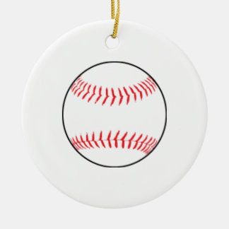 Baseball Christmas Ornament
