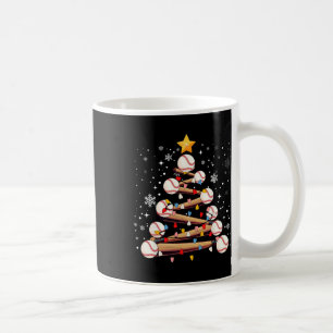 Baseball Christmas Tree Light Xmas Baseball Boys K Coffee Mug