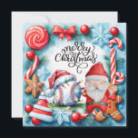 Baseball Christmas with Santa Claus  Holiday Card<br><div class="desc">Celebrate Christmas with a playful twist! This holiday card features Santa Claus playing baseball with cheerful holiday spirit. Perfect for sports enthusiasts and Christmas lovers alike.</div>