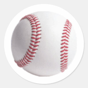 Baseball Classic Round Sticker
