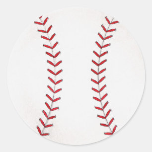 Baseball Classic Round Sticker