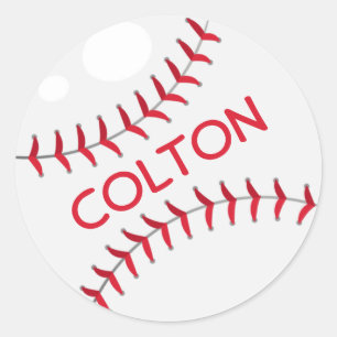 Baseball Classic Round Sticker