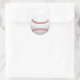 Baseball Classic Round Sticker