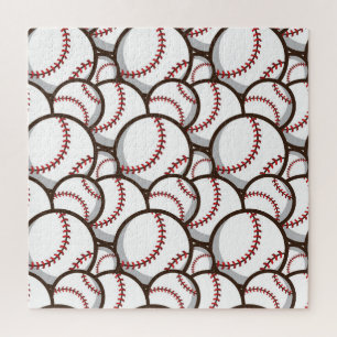 Baseball: Classic Seamless Pattern Jigsaw Puzzle