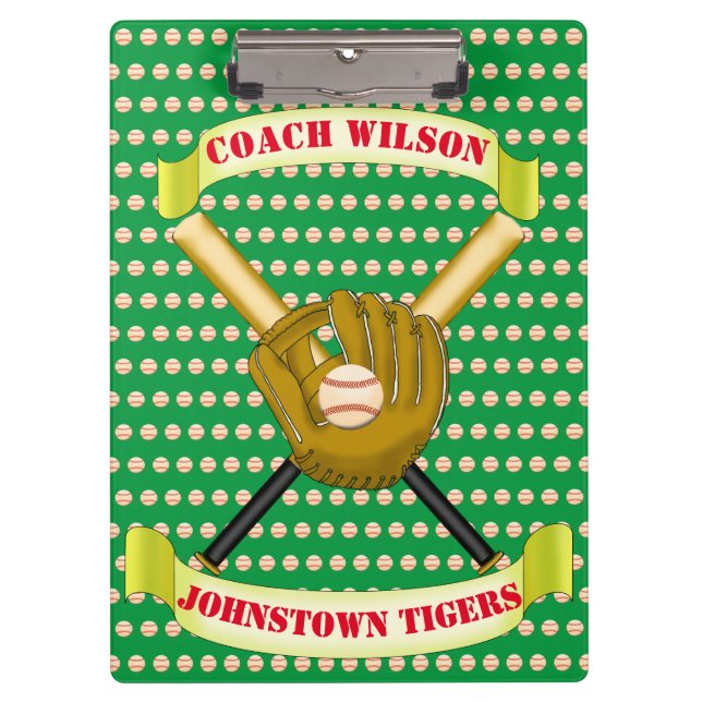 Baseball Clipboard (Front)