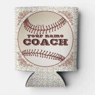 Baseball Coach can cooler