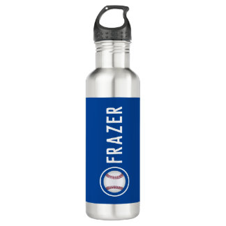 Baseball coach gift  personalised  710 ml water bottle
