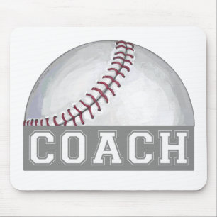 Baseball Coach Mouse Pad