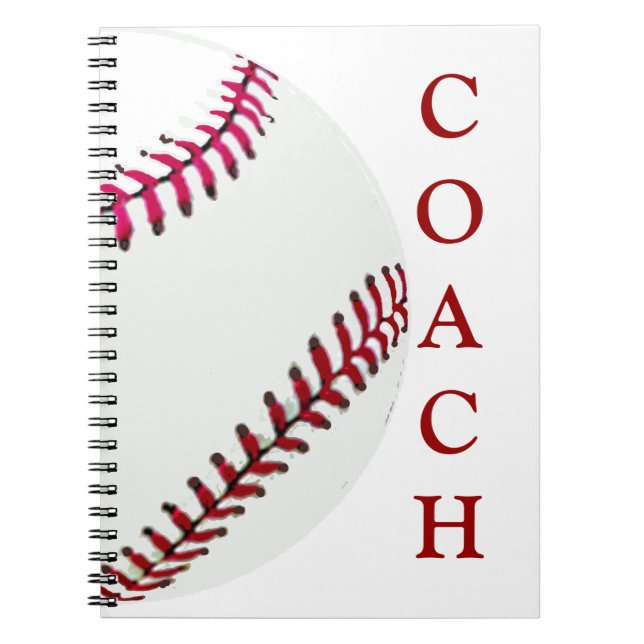Baseball Coach Notebook (Front)