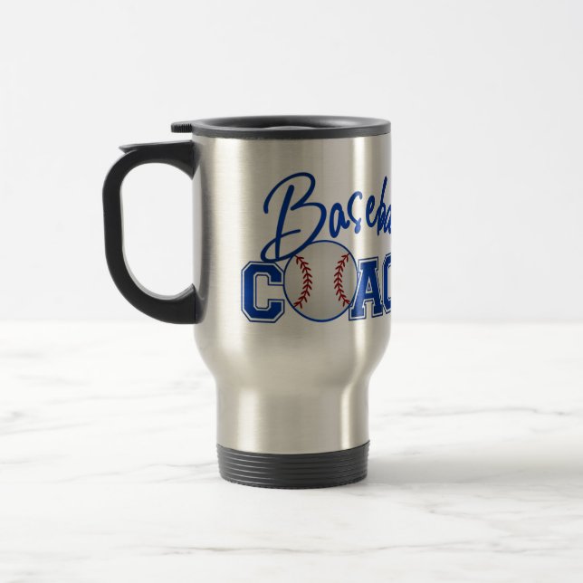 Baseball Coach - SRF Travel Mug (Left)