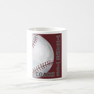 Baseball Coach Thank You Coffee Mug