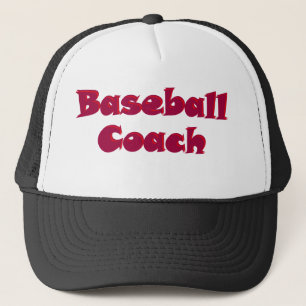Baseball Coach Trucker Hat