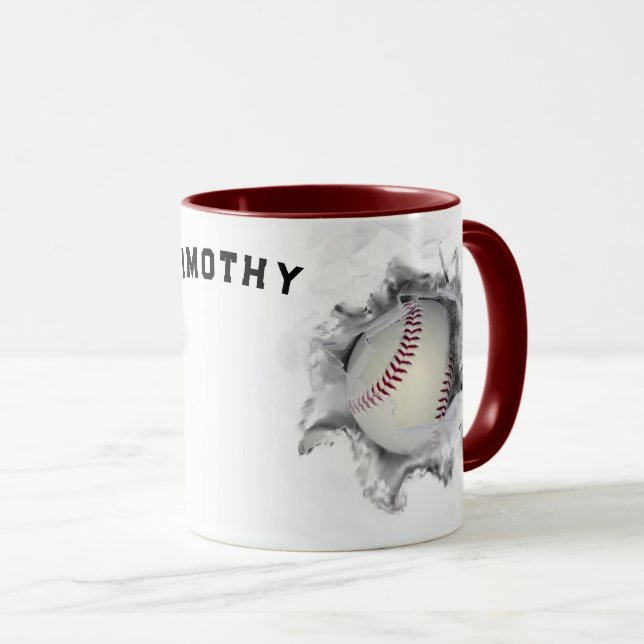 Baseball Collectable Mug (Front Right)
