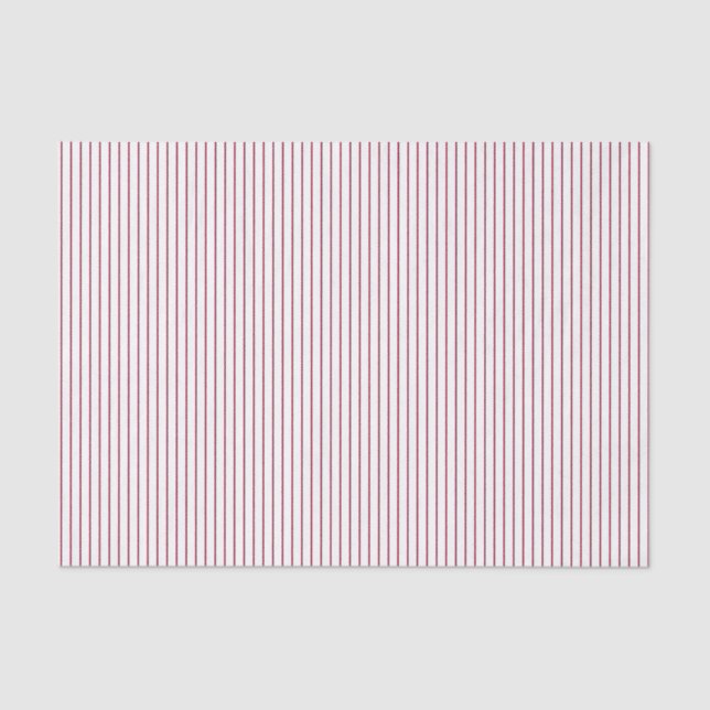 Baseball Coord Stripes Red 01-TISSUE WRAP PAPER (Front)