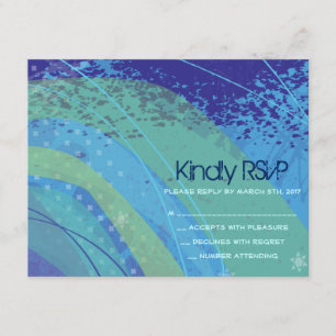 BASEBALL CRAZE Bat Mitzvah RSVP Card