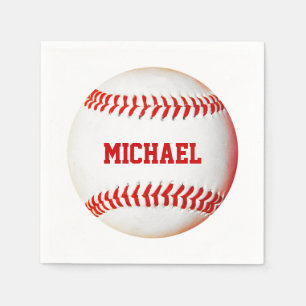 Baseball Custom Napkins