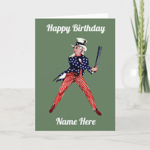 Baseball Customisable Card