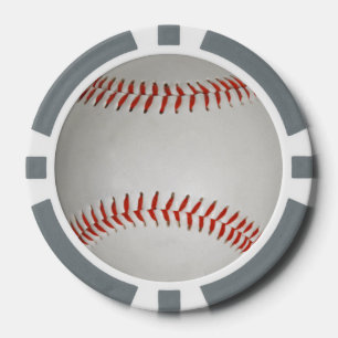 Baseball customisable poker chips