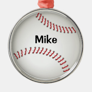 Baseball - customised ornament