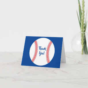 Baseball Cute Sports 1st Birthday Party Card