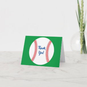 Baseball Cute Sports Kid's Birthday Party Card