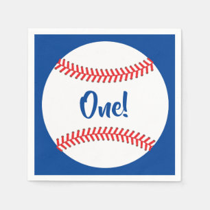 Baseball Cute Sports Kid's Birthday Party Napkin