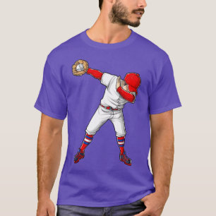 Baseball Dabbing Funny Dab Dance s Boys Girls Gift T-Shirt