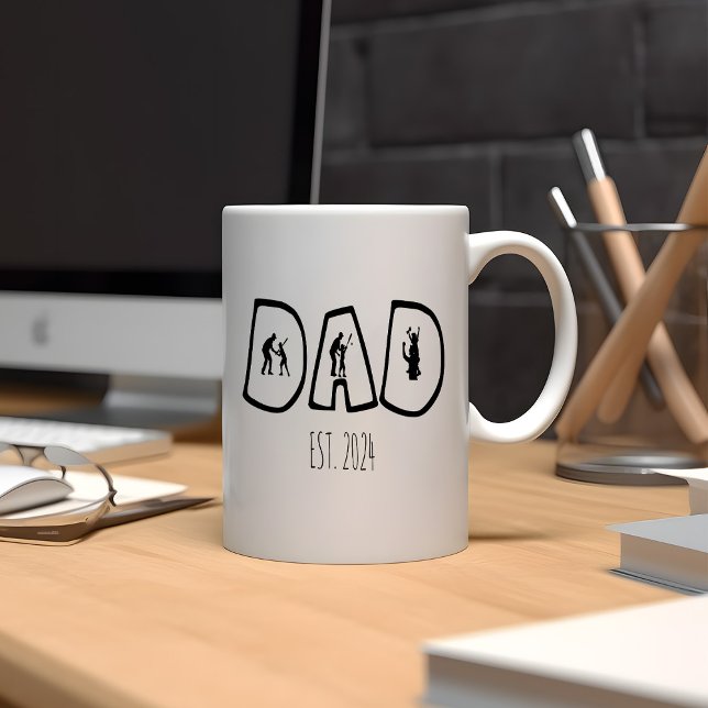 Baseball DAD and Child Coffee Mug (Creator Uploaded)