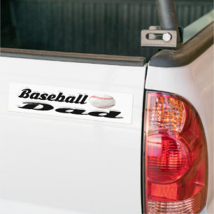 Baseball Dad Bumper Sticker