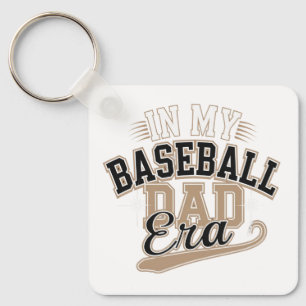 Baseball Dad Era Key Ring