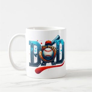 Baseball Dad Father's Day Sports Coffee Mug