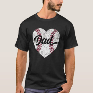 Baseball Dad For Baseball Softball Mum T-Shirt
