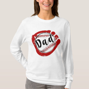 Baseball Dad for Baseball Softball Mum T-Shirt