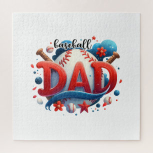 Baseball Dad Jigsaw Puzzle