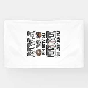 Baseball Dad Number 1 Fan Vintage Shirt Design_1 Banner