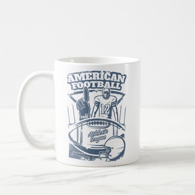 Baseball Dad Patriotic American Flag 2025 Coffee Mug (Left)