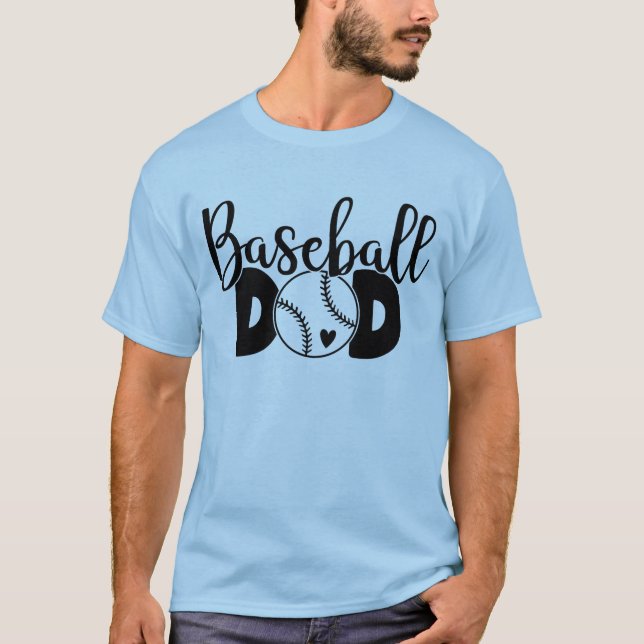Baseball Dad T-Shirt (Front)